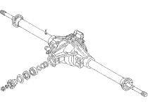 Rear axis